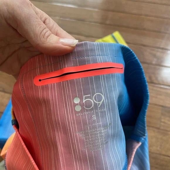 Blue yelllw orange ombré Splits59 leggings size XS - Picture 4 of 4